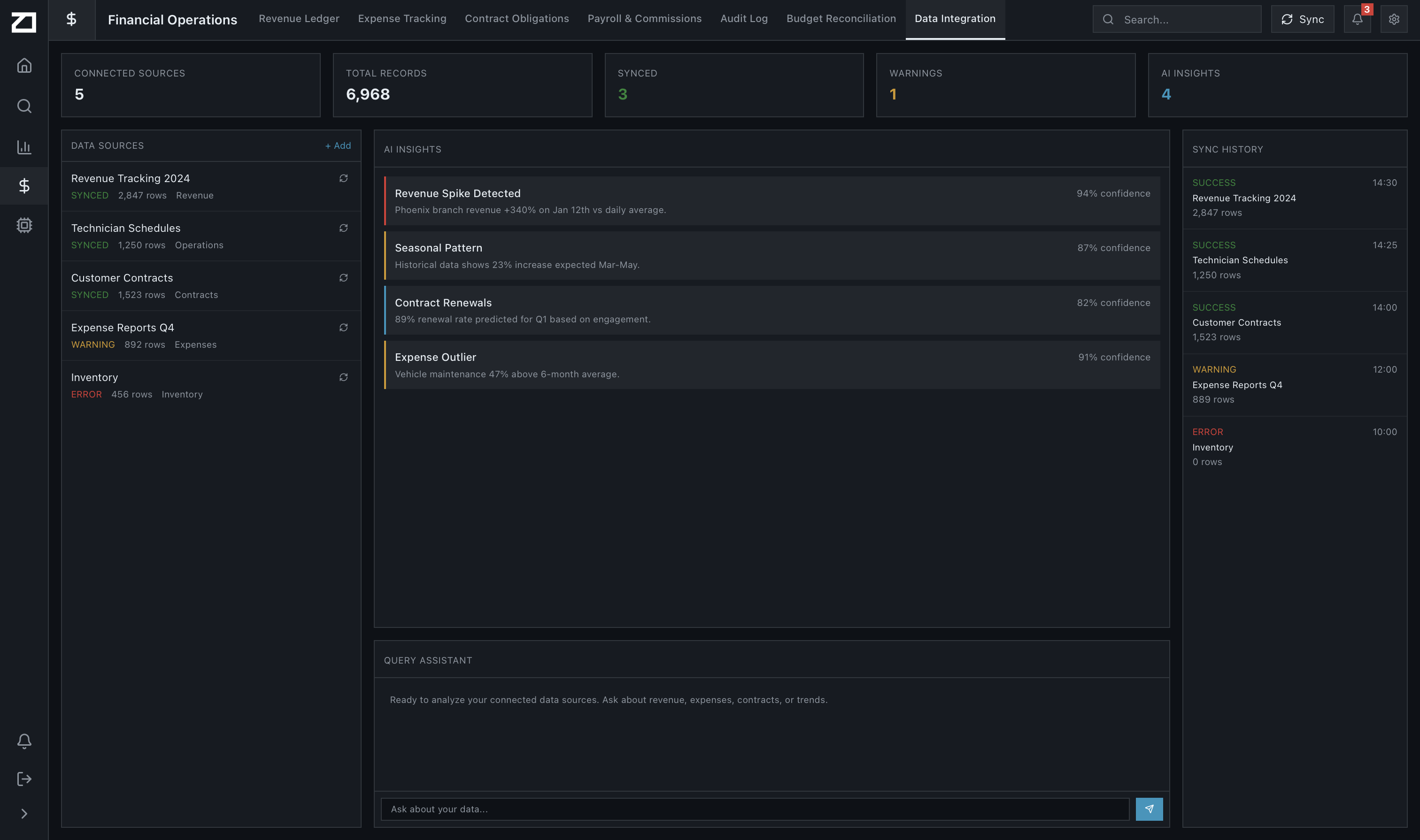 Enterprise API screenshot 1